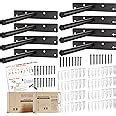 Amazon BATODA 6 Floating Shelf Bracket Heavy Duty 8 Pcs Solid