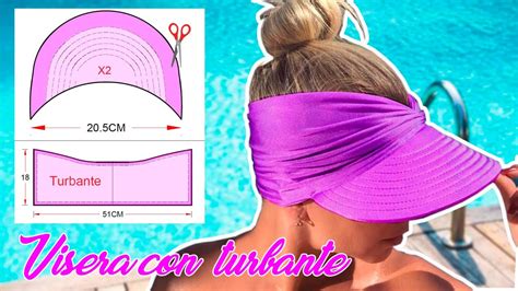 Como Hacer Gorra Con Visera Turbante Gorra Turbante Molde Gratis