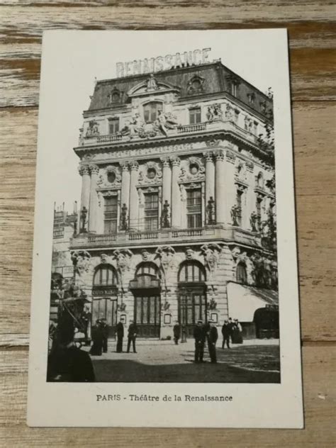 CPA 75 PARIS Théâtre de La Renaissance EUR 6 00 PicClick FR