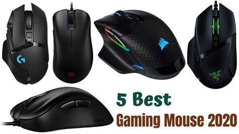 5 Best Gaming Mouse 2020 Youtube