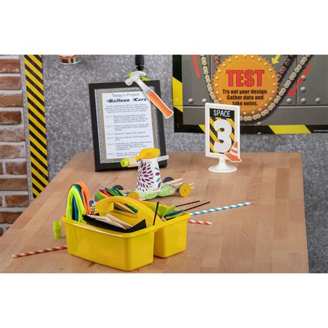 Yellow Plastic Storage Caddies 6-Pack - TCR32259 | Teacher Created Resources