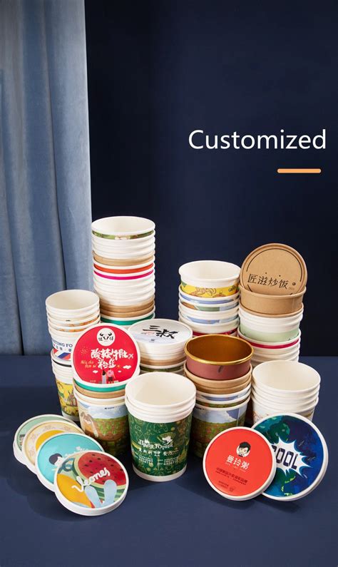 China Customized Kraft Paper Bowls For Food Suppliers Factory Wholesale Price Wanlifu