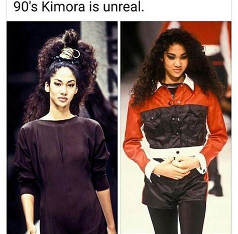 Young Kimora Lee Simmons Runway Model Days 90s Runway Fashion 90s Hip Hop Fashion Kimora Lee