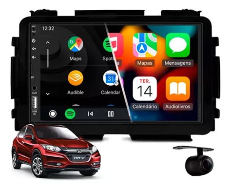 Central Multimidia Mp5 Apple Carplay Honda Hrv 2017 2018 Parcelamento