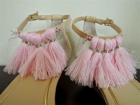 Holly Goes Lightly Diy Tassel Sandals