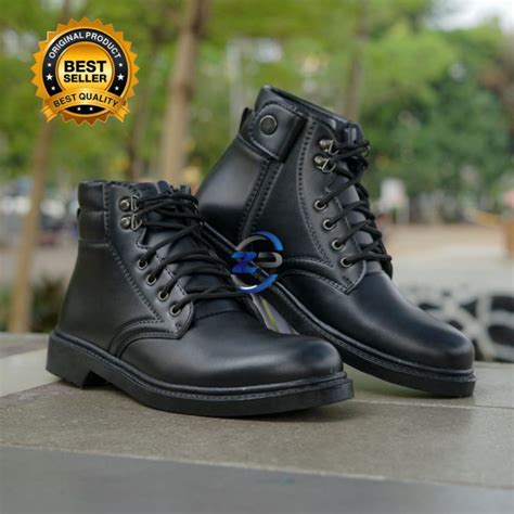 Jual Sepatu Pdh Pria Tali Rel Seleting Polri Tni Polisi Security Satpam