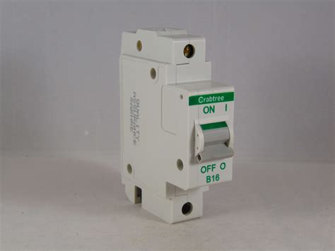 Crabtree Polestar Mcb Type B A Single Pole Circuit Breaker B