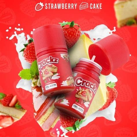 Jual Crackz V Strawberry Cake Ml By Tetra Indonesia X Vape On Liquid