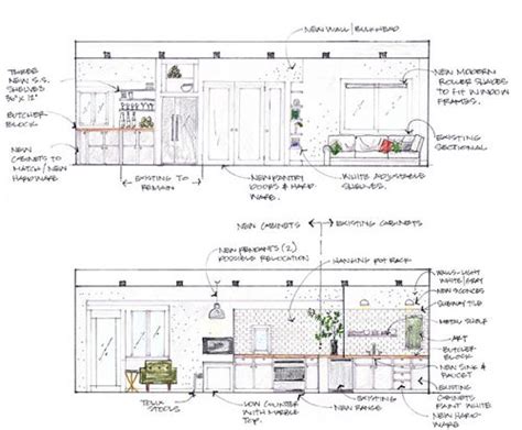 Rendering Interior Design Section Home Design