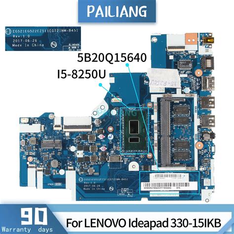 PAILIANG placa base para portátil LENOVO Ideapad 330 15IKB 5B20Q15640