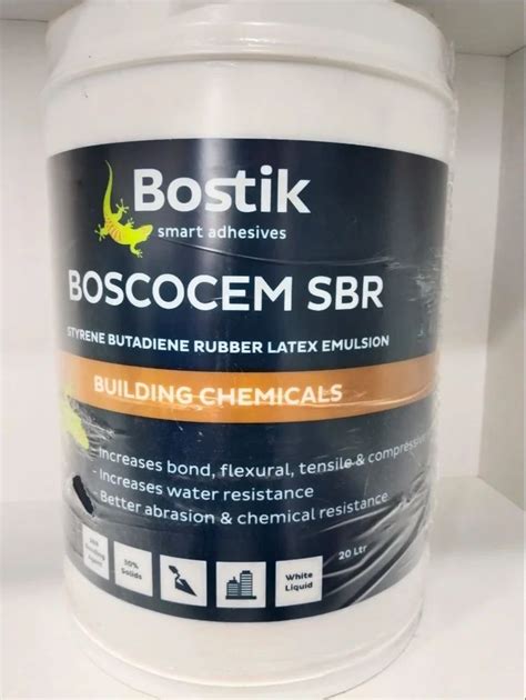 Smart Adhesives 20 L Bostik Boscocem SBR Latex For Building