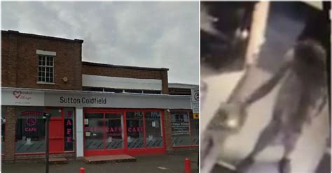 Cctv Shows Thieves Breaking Into Sutton Coldfield Shopping Centre To