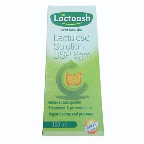 6gm Lactulose Solution Usp Syrup 100 Ml At Rs 171box In Ghaziabad