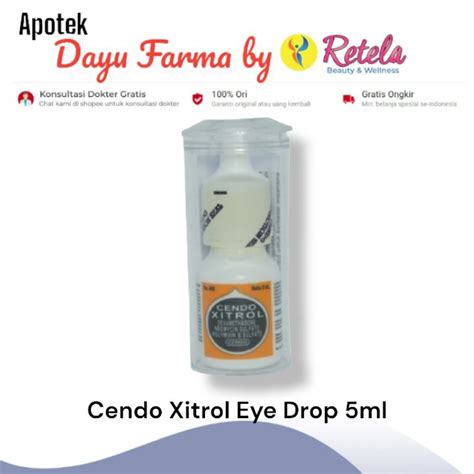 Jual CENDO XITROL TETES MATA 5ML Shopee Indonesia