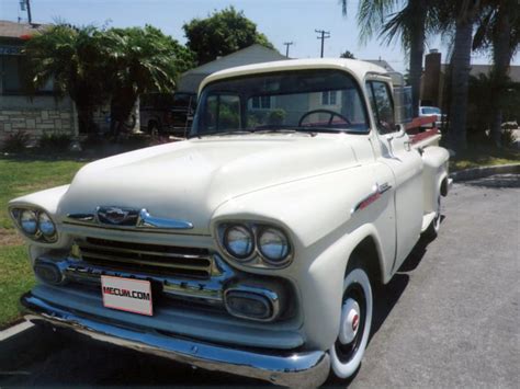 1958 Chevrolet Apache 3200 Pickup At Anaheim 2013 As T185 Mecum Auctions