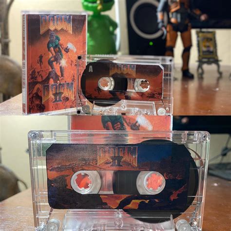 So I Made A Custom Cassette Of The Doom 1 And 2 Soundtracks Due To