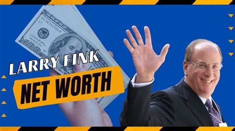 Larry Fink Net Worth How Rich Is The CEO Of BlackRock Trending News