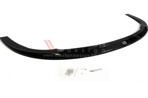 Front Diffuser Splitter Maxton Design Gloss Black Abs For Saab 9 3 Turbo X Ebay