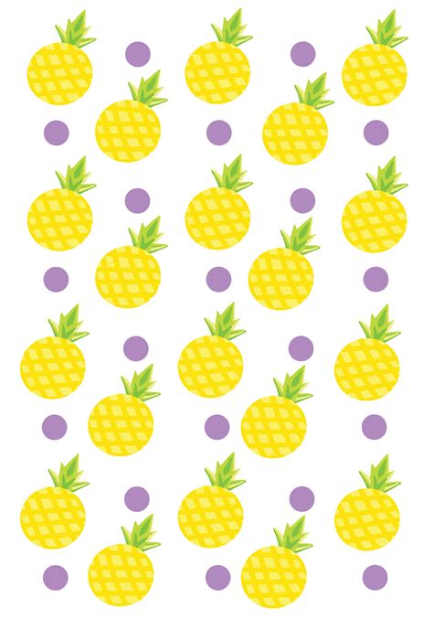 Pattern for pineapple cute style 27161368 Vector Art at Vecteezy