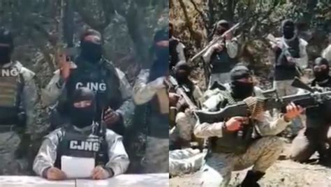 Cjng Y La Fuerte Advertencia Que Lanzaron En Video Donde Aseguran Que