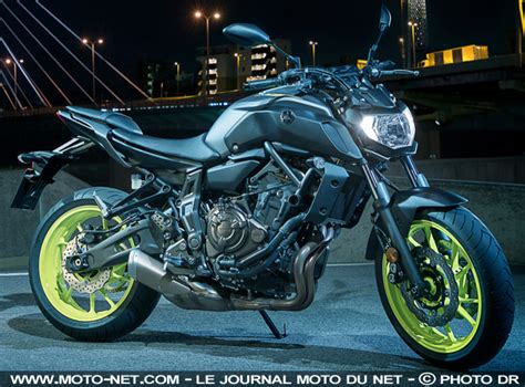 Roadster Yamaha MT 07 2018 la MT 07 deuxième génération