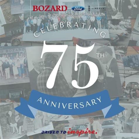 Bozard Ford Company Celebrates Th Anniversary On January Rd