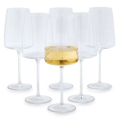 Schott Zwiesel Sensa Full White Wine Glasses Set Of 6 Sur La Table