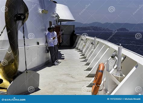 Crew Members Working Onboard Of A Notorious Cruise Ship Company