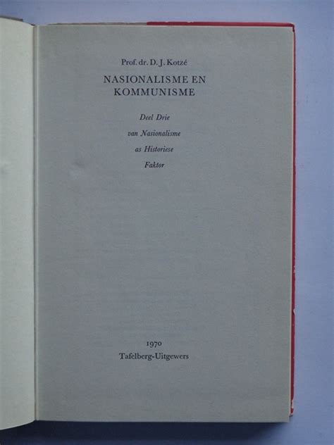 History Politics Nasionalisme En Kommunisme Deel Van