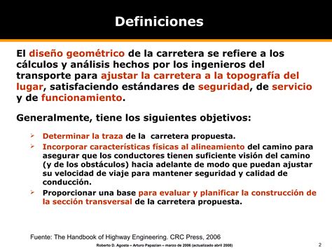 Diseño geometrico de carreteras PPT