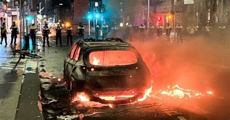 Dublin devastated and 34 arrested after stabbing attack sparks night of ...