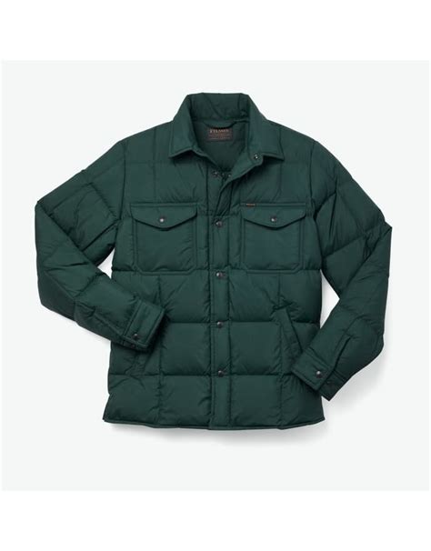 Filson Lightweight Down Jac Shirt Blanton Caldwell