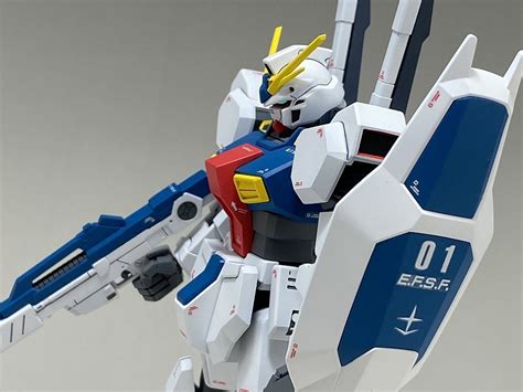 Yahooオークション Hg ガンダム トリスタン 塗装済完成品＋台座