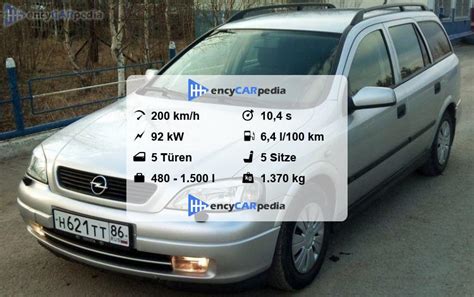 Opel Astra Caravan 2 2 DTI 16v Technische Daten 2002 2004 Leistung