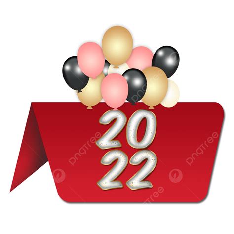 Happy New Years Clipart Hd Png Creative Happy New Year 2022 3d Style