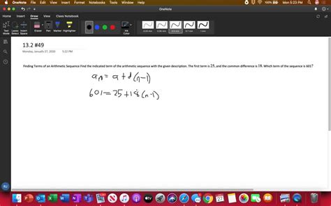 Solved Finding Terms Of An Arithmetic Sequence Find The