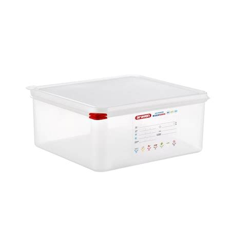 Araven AIRTIGHT CONTAINER POLYPROPYLENE GN2 3 14 7qt TRANSPARENT 13 7