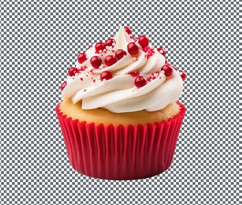 Premium PSD So Sweet Cupcake Isolated On Transparent Background