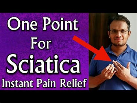 Acupuncture Points For Sciatica Pain Relief