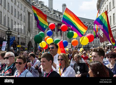 The London Pride parade Stock Photo - Alamy