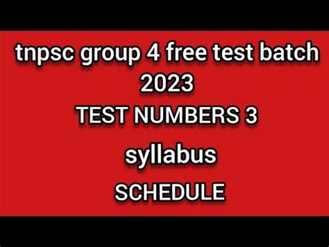 Tnpsc Group 4 Mathes Free Test Batch 2023 Tnpsc Group 4 Test Batch 2023