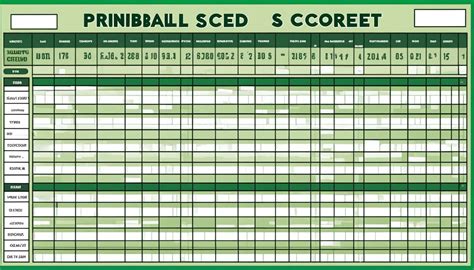 scorekeeping  easy printable sheets  game night