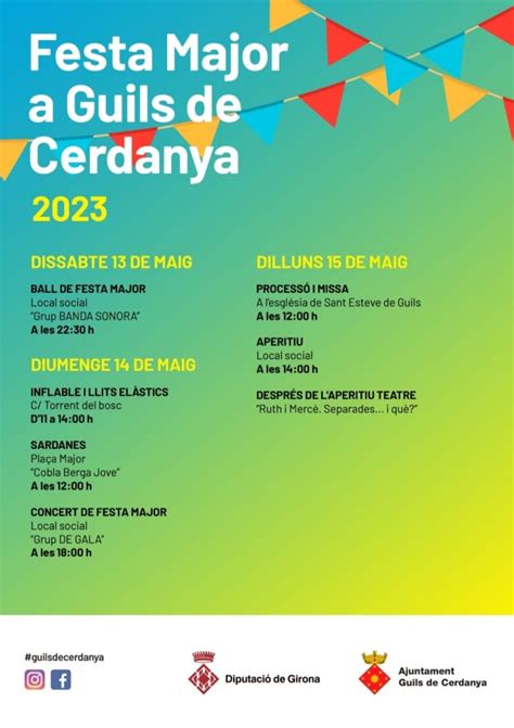 Programació de la Festa Major 2023 Web oficial de l Ajuntament de