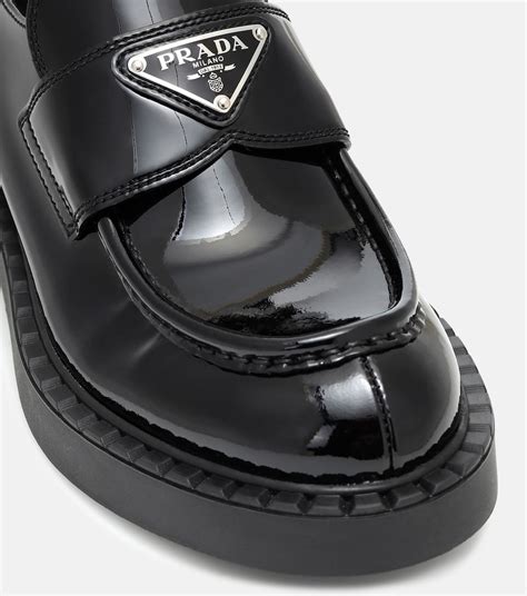 Patent Leather Loafers Prada Mytheresa