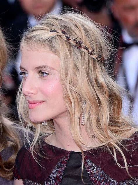 Coiffure Du Jour Cannes La Tresse Hippy Chic De M Lanie Laurent