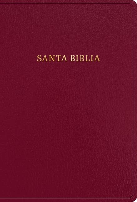 RVR 1960 Biblia letra súper gigante borgoña imitación piel 2023 ed