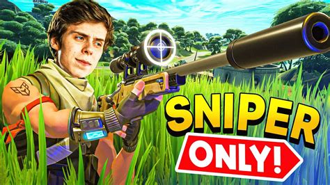 Fortnite But I Can Only Use Snipers Youtube