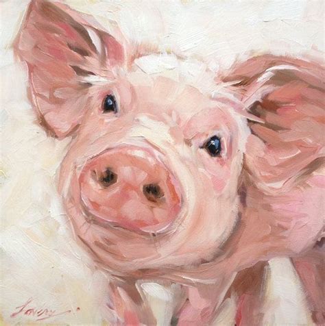 Pin By Linda Groskopf On Artistic Inspirations Pig Art Pig Painting