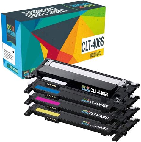 Do It Wiser Cartouches De Toner CLT P406C CLT 406S Compatibles Pour