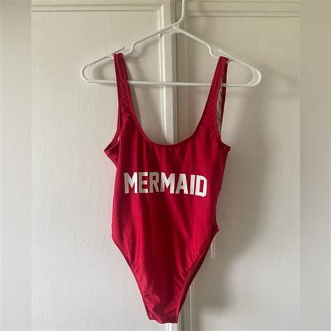 Private Party Swim Private Party Mermaid One Piece Bathing Suit Poshmark